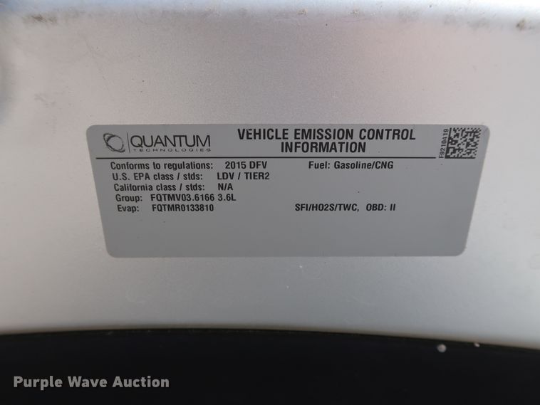 image for item DH3664 2015 Chevrolet Impala