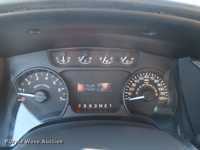 image for item DH3665 2011 Ford F150 SuperCab pickup truck