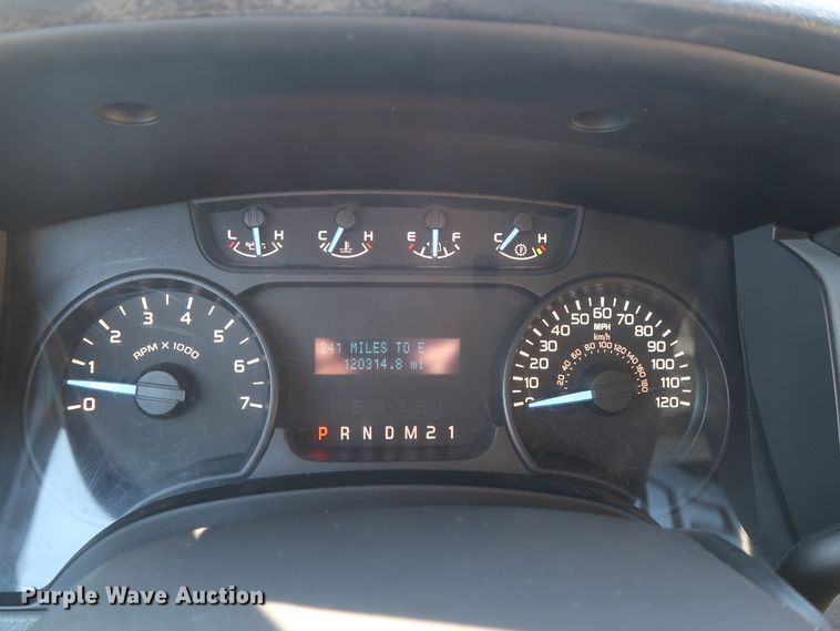 image for item DH3666 2012 Ford F150 SuperCrew pickup truck