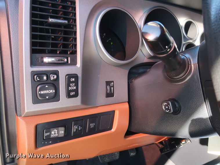 image for item DH3672 2012 Toyota Tundra Platinum CrewMax pickup truck