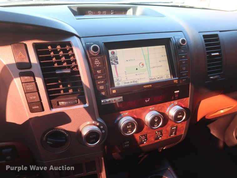 image for item DH3672 2012 Toyota Tundra Platinum CrewMax pickup truck