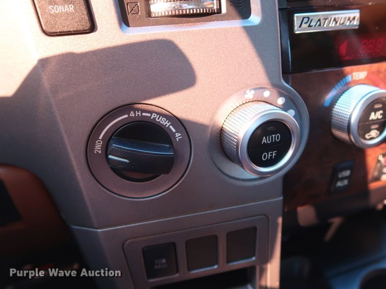 image for item DH3672 2012 Toyota Tundra Platinum CrewMax pickup truck