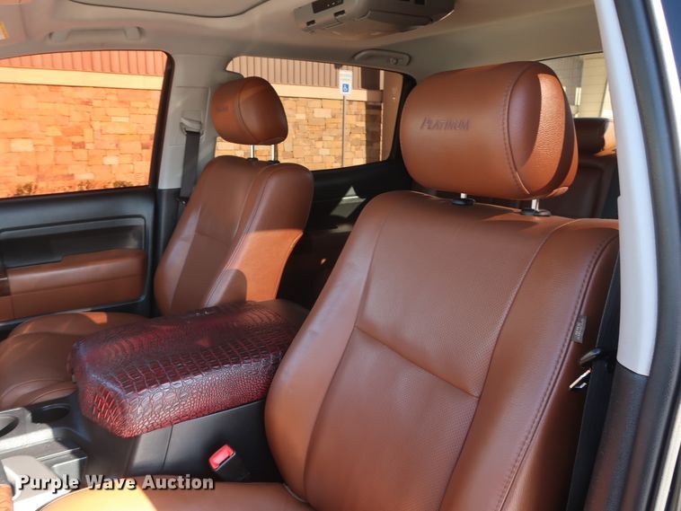 image for item DH3672 2012 Toyota Tundra Platinum CrewMax pickup truck