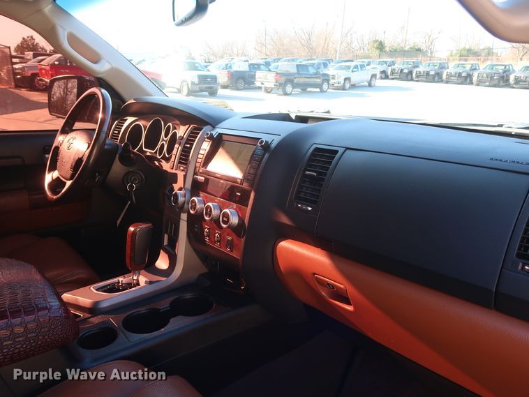 image for item DH3672 2012 Toyota Tundra Platinum CrewMax pickup truck