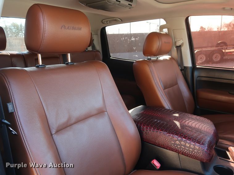 image for item DH3672 2012 Toyota Tundra Platinum CrewMax pickup truck