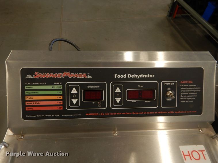 image for item DH3673 (2) sausage maker dehydrators