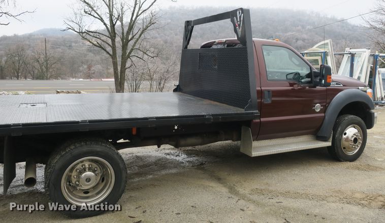 image for item DB10092 2011 Ford F450 Super Duty XLT flatbed truck