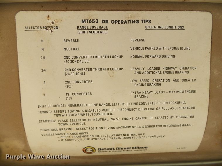 image for item DG0412 1980 International Paystar 5000 flatbed truck