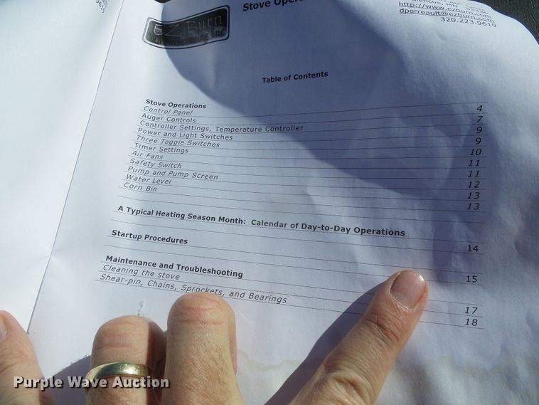 image for item DG0414 EZ Burn corn stove