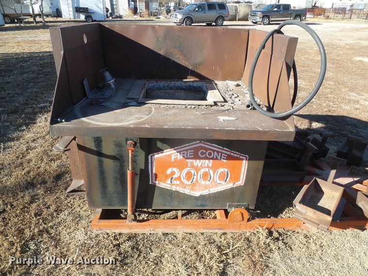 image for item DG0415 Fire Cone Twine 2000 aluminum smelter