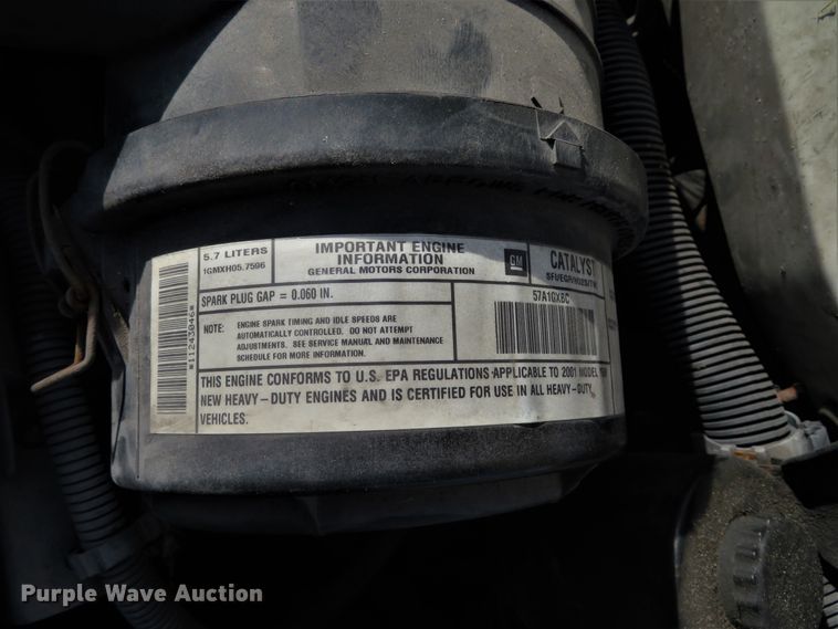 image for item DH1721 2001 Chevrolet Express 3500 van