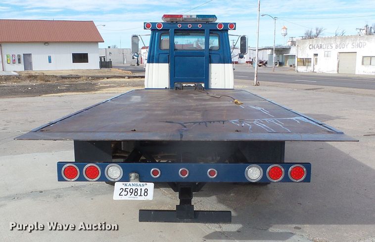 image for item DH4758 1971 Ford LN500 rollback truck