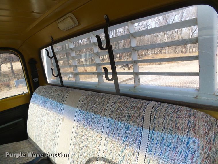 image for item DH4760 1972 Chevrolet Custom 20 flatbed pickup truck