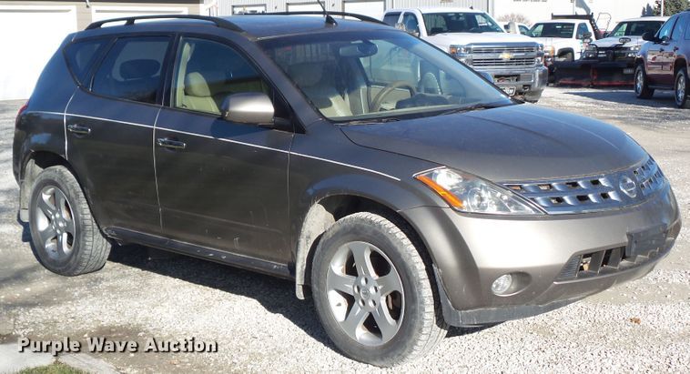 image for item EM9861 2004 Nissan Murano SL SUV