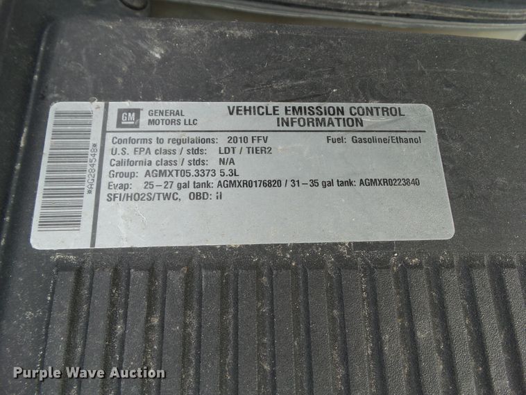 image for item EM9895 2010 Chevrolet Silverado 1500 Crew Cab pickup truck