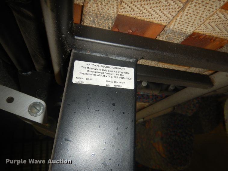 image for item FA9325 (36) National Seating Company motor coach seats