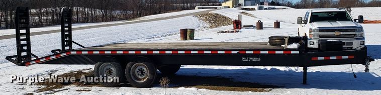 image for item GA9354 2014 Eagle 8X23FTA80-16000 equipment trailer