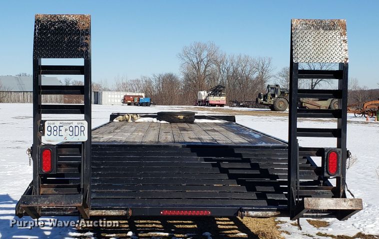 image for item GA9354 2014 Eagle 8X23FTA80-16000 equipment trailer