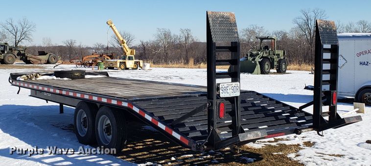 image for item GA9354 2014 Eagle 8X23FTA80-16000 equipment trailer