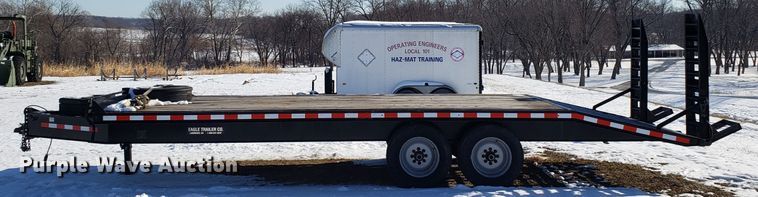 image for item GA9354 2014 Eagle 8X23FTA80-16000 equipment trailer