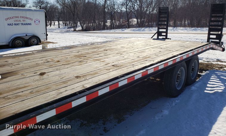 image for item GA9354 2014 Eagle 8X23FTA80-16000 equipment trailer