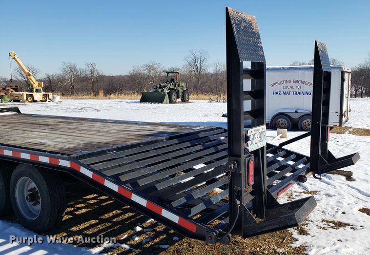 image for item GA9354 2014 Eagle 8X23FTA80-16000 equipment trailer