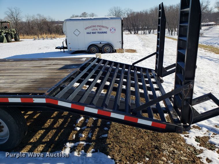 image for item GA9354 2014 Eagle 8X23FTA80-16000 equipment trailer