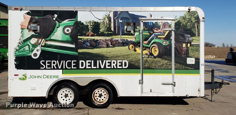 image for item GA9356 2003 Coose enclosed cargo trailer