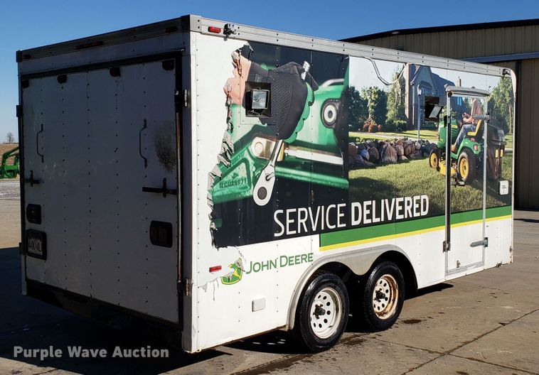 image for item GA9356 2003 Coose enclosed cargo trailer