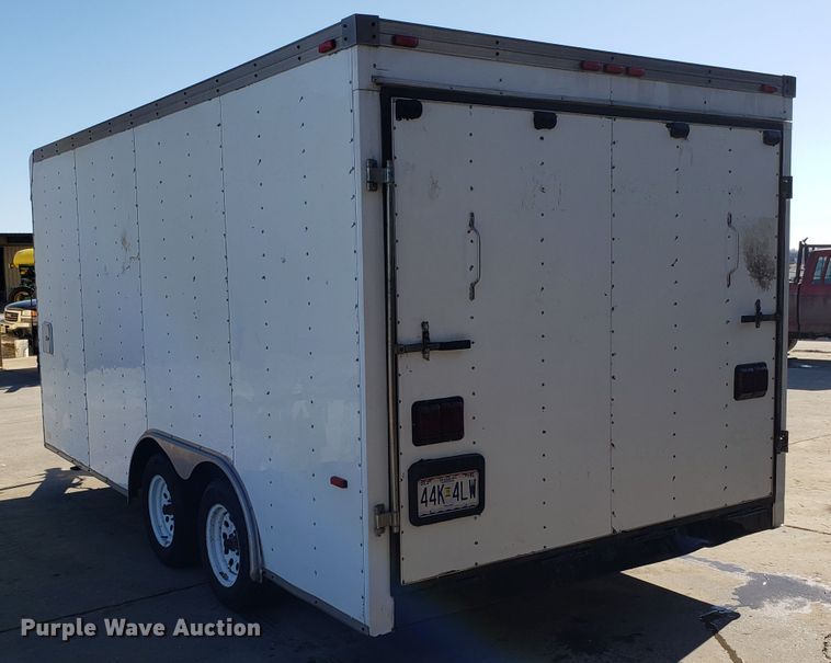 image for item GA9356 2003 Coose enclosed cargo trailer