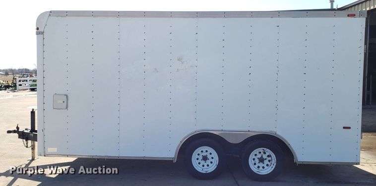 image for item GA9356 2003 Coose enclosed cargo trailer