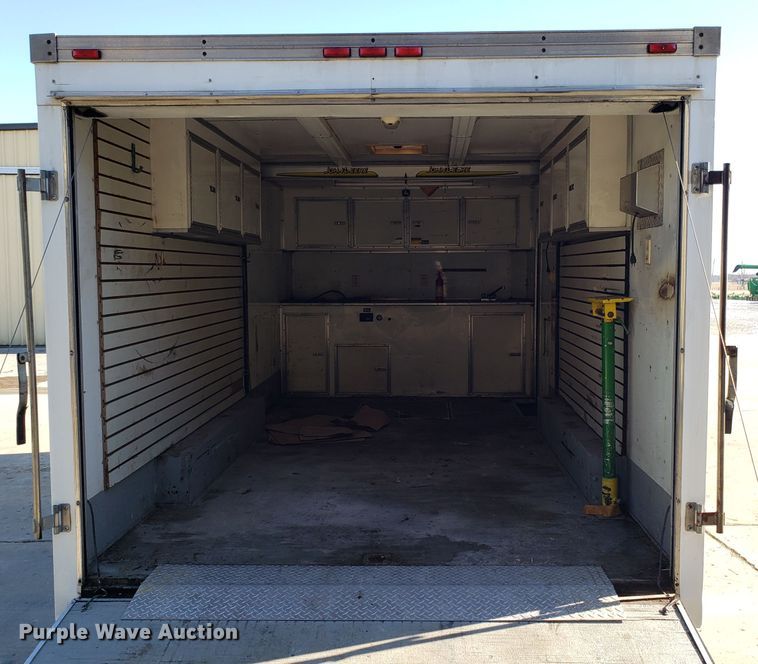 image for item GA9356 2003 Coose enclosed cargo trailer