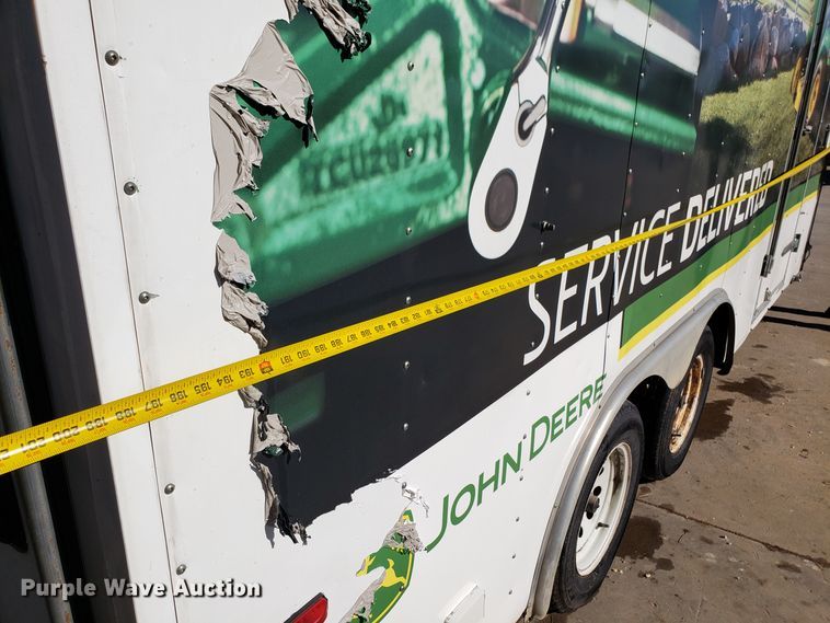 image for item GA9356 2003 Coose enclosed cargo trailer