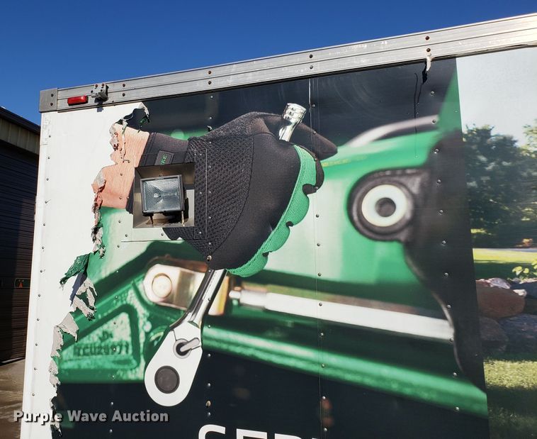 image for item GA9356 2003 Coose enclosed cargo trailer