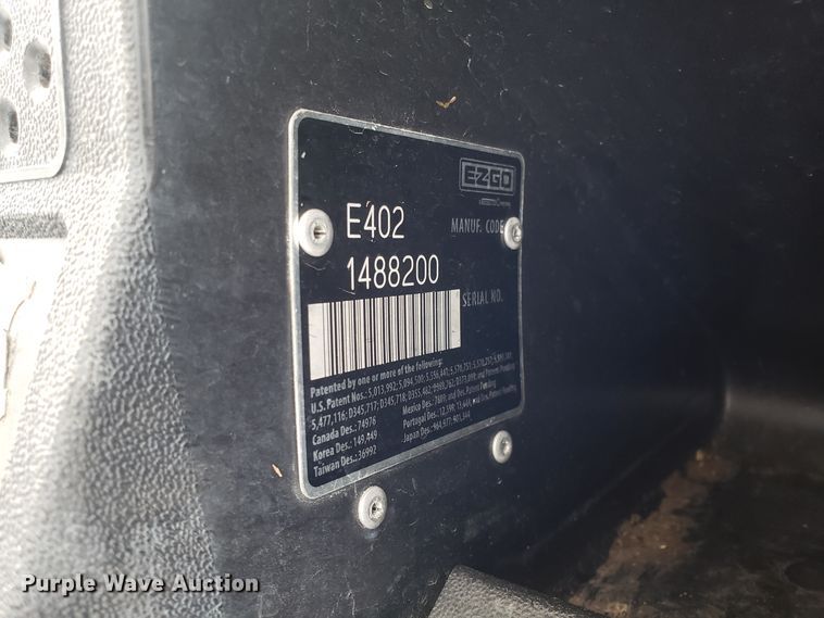 image for item GA9362 Ez-go golf cart