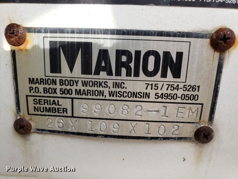 image for item GA9369 2009 Freightliner Business Class M2 side curtain box truck