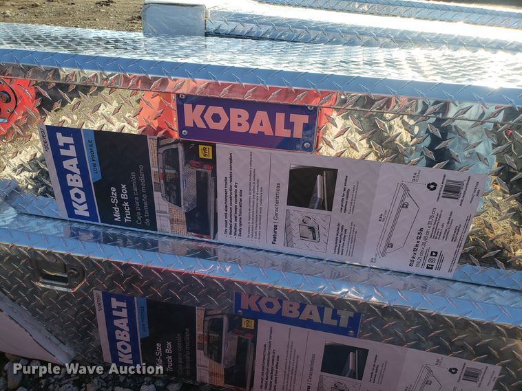 image for item GA9374 (6) aluminum toolboxes