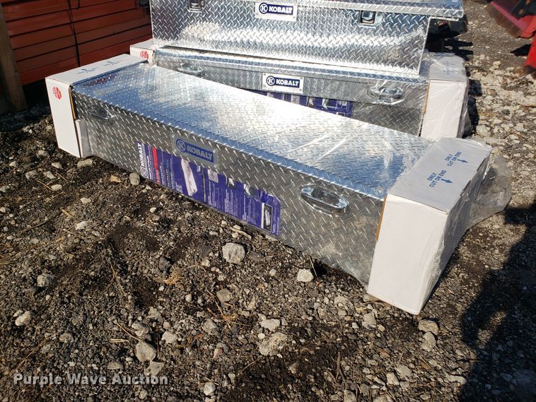 image for item GA9374 (6) aluminum toolboxes