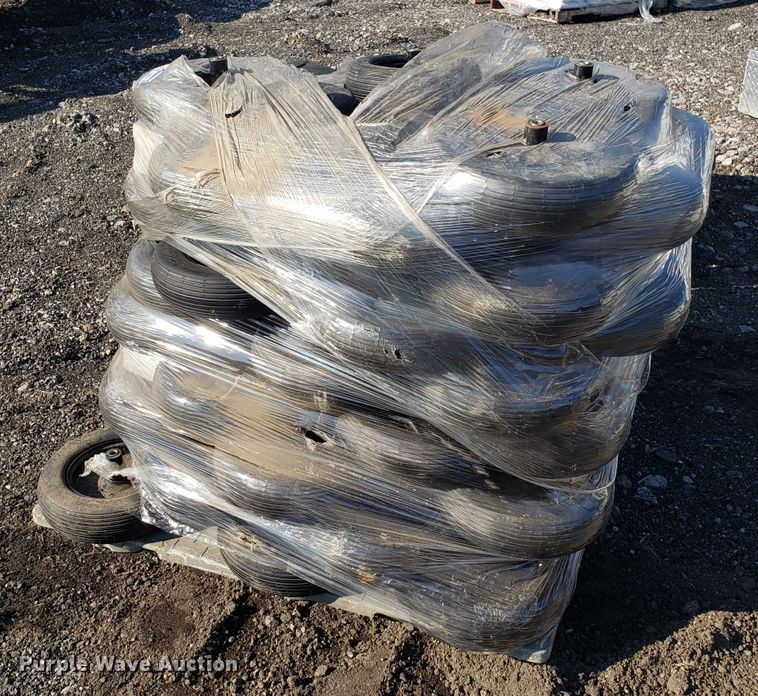 image for item GA9376 Approximately 60 Carlisle wheelbarrow tires and wheels