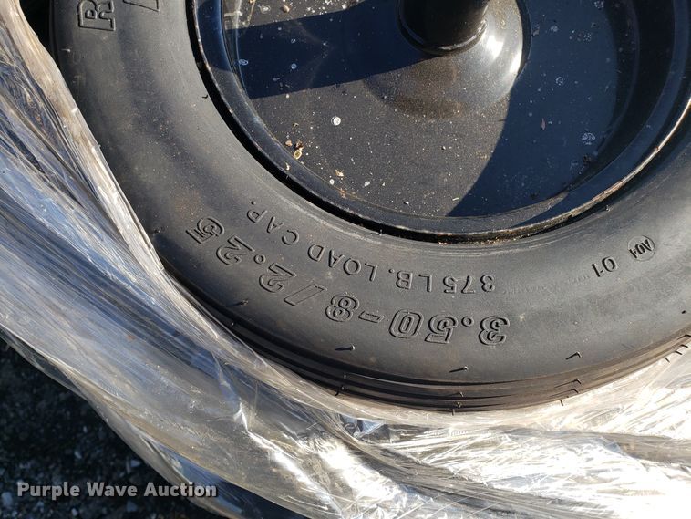 image for item GA9376 Approximately 60 Carlisle wheelbarrow tires and wheels
