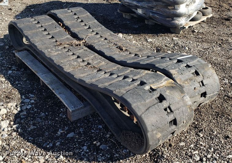 image for item GA9377 (2) 450x60x864f skid steer tracks