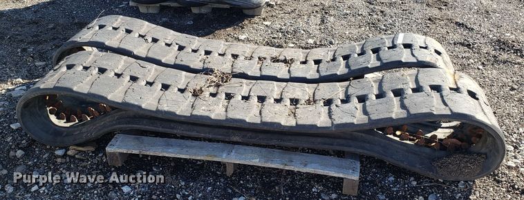 image for item GA9377 (2) 450x60x864f skid steer tracks