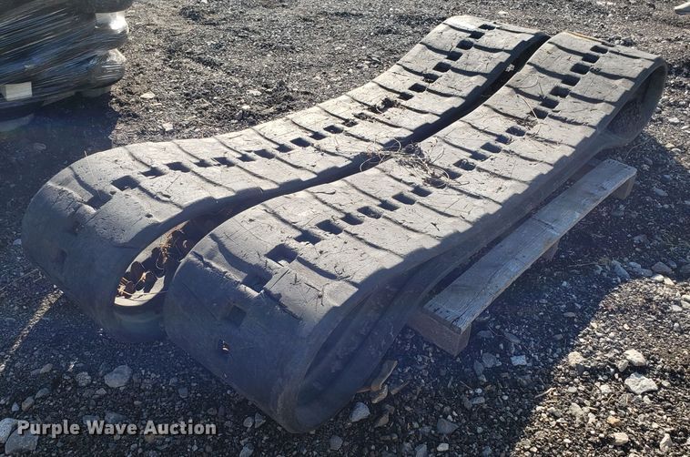 image for item GA9377 (2) 450x60x864f skid steer tracks