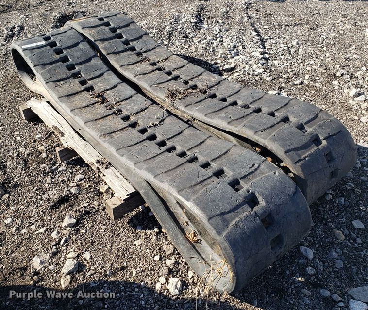 image for item GA9377 (2) 450x60x864f skid steer tracks