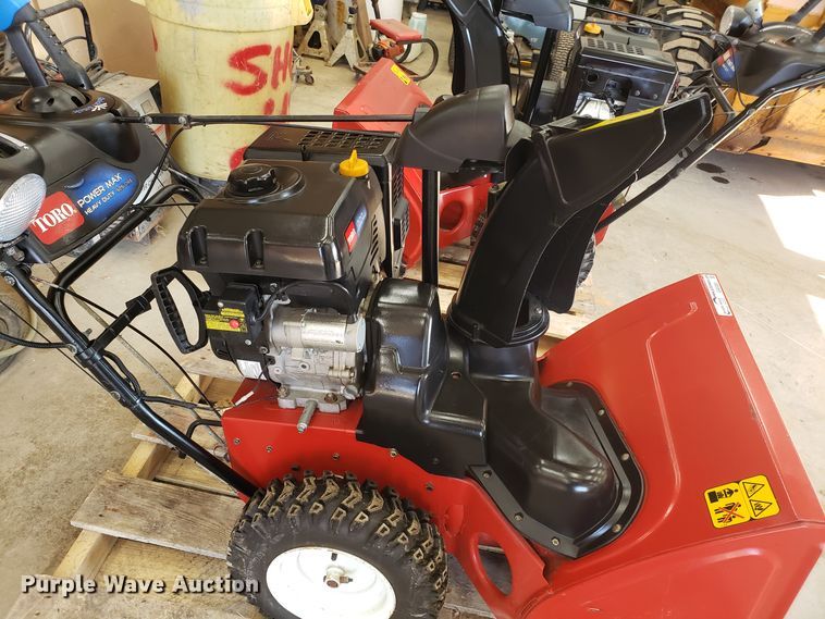 image for item GA9381 (2) Toro Powermax 926OXE snow blowers