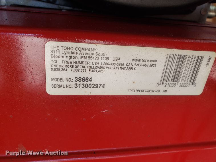 image for item GA9381 (2) Toro Powermax 926OXE snow blowers