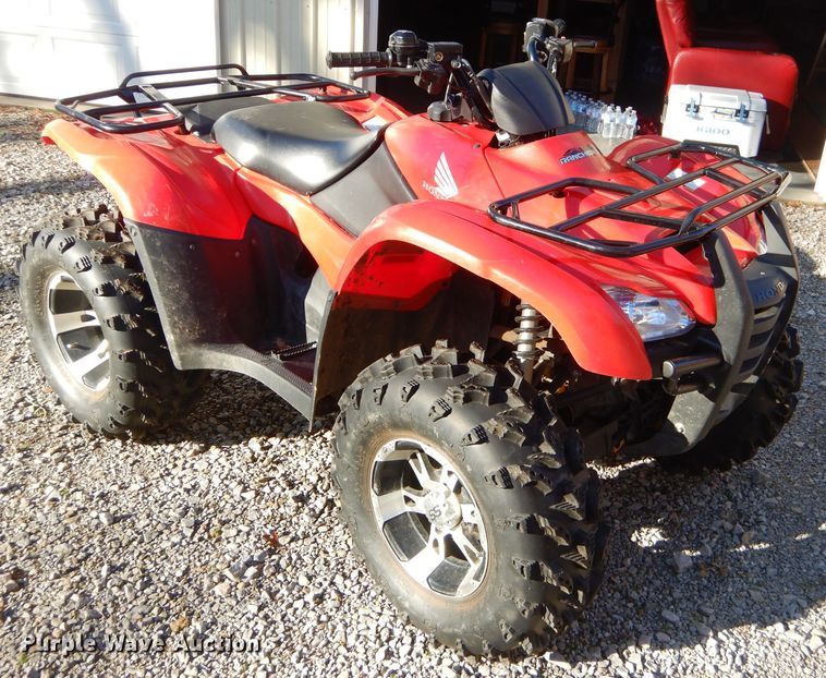 image for item GB9599 2013 Honda Rancher AT TRX420 ATV