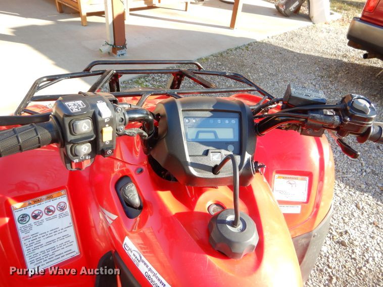 image for item GB9599 2013 Honda Rancher AT TRX420 ATV