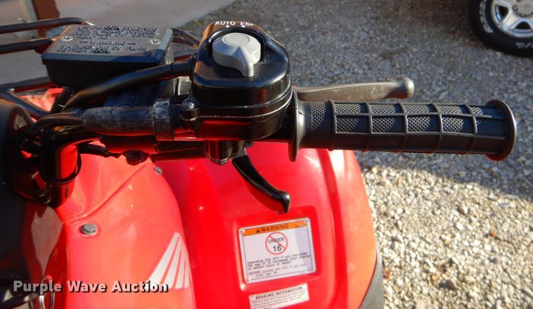 image for item GB9599 2013 Honda Rancher AT TRX420 ATV