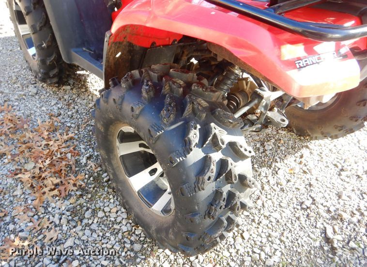 image for item GB9599 2013 Honda Rancher AT TRX420 ATV